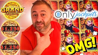 π BIG BETS = BIG JACKPOTS ONLY on GRAND LEGENDS GREAT KING ! π°π₯