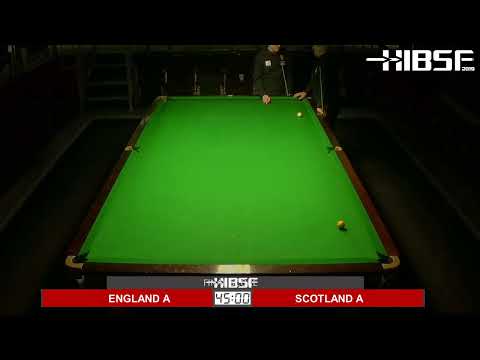HIBSF 2019 Billiards Semi Finals - Ryan Mears (England A) vs Dougie Melrose (Scotland A)