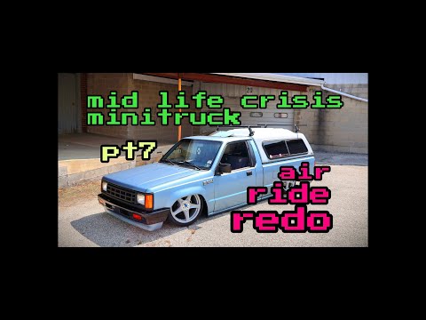 Air Ride Hardlines, Slam Specialties SV8C Valve Manifold install on a Bagged & Bodydropped Minitruck