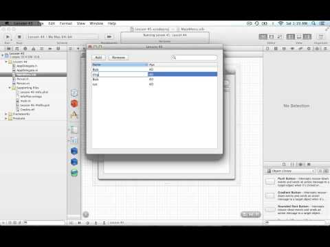 Cocoa Programming L45 - Searching NSTableView