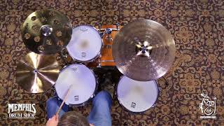 Video thumbnail for Sabian 16" XSR O-Zone Crash Cymbal - 855g (XSR1600B-1012518E) by Memphis Drum Shop