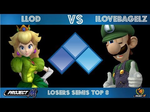 Evo 2017: ilovebagelz (Luigi) vs Llod (Peach) Losers Top 8
