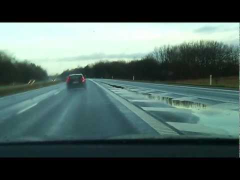 Autobahn7 [E45] [Roadtrip] Flensburg - Padborg [Deutschland/Dänemark] als Beifahrer [HD]