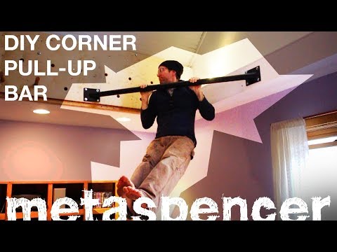 DIY Corner Pull-Up Bar (full build) Video