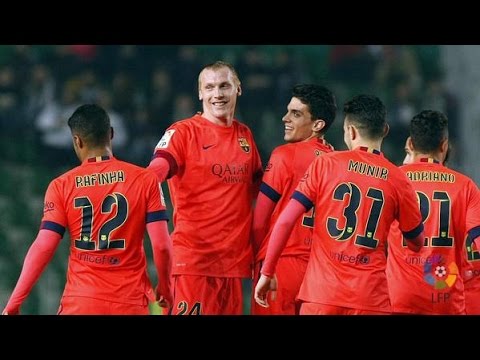 Эльче 0:4 Барселона / Кубок Испании 2014-15   1/8 финала / Обзор матча