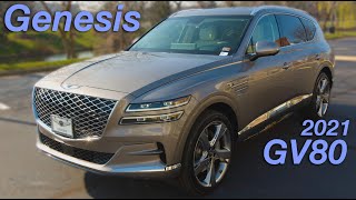 2021 Genesis GV80 Test Drive & Review