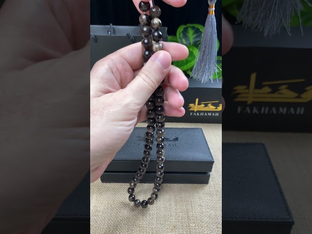 مسباح مسكي أسود رمادي رخامي