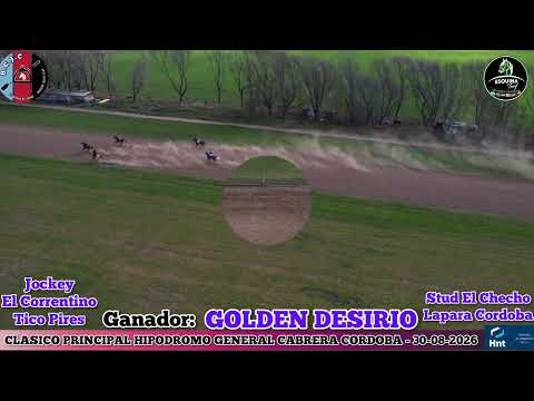 GOLDEN DESIRIO (Lapara Cordoba)  Hipodromo General Cabrera Cordoba  -  30-08-2026