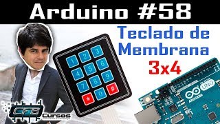 Teclado de membrana 3x4 - P1 - Curso de Arduino #58