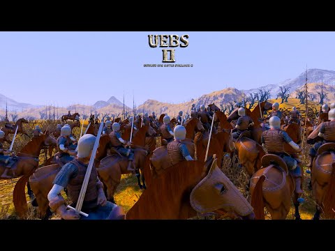 17000 Cavalrys VS 7000 Elven Huntresss  - Ultimate Epic Battle Simulator 2.UEBS 2