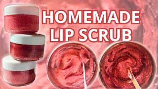 How to make Creamy lip scrub at home[EASY & SIMPLE Homemade Lip Scrub]