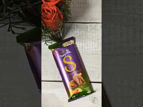 asmr cadbury dairy milk silk roast almond chocolate🍫unboxing #shorts #viral #trending #srividyasahoo