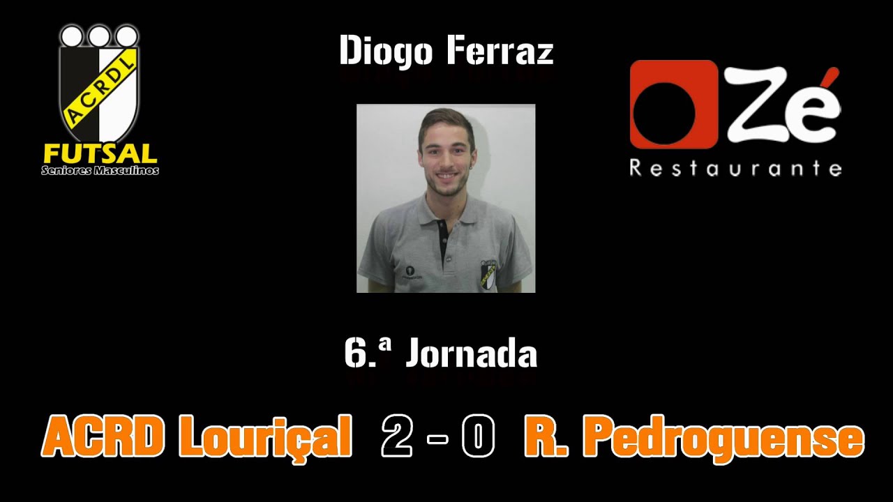 6 Jornada - ACRD Louriçal 5 - 2 R. Pedroguense - 2015/2016