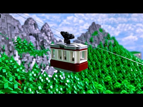 Automated LEGO cable car!