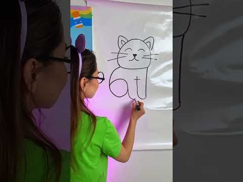 Watch Math Turn into a Kitty! 🐱✨ #Magic