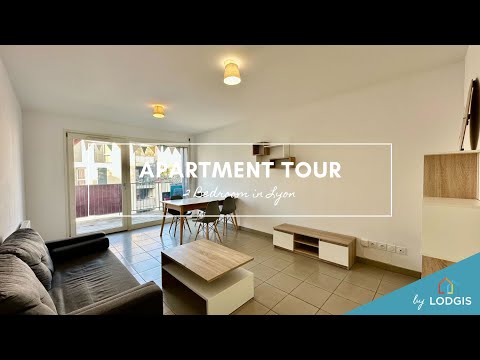 Apartment Tour // Furnished 66m2 in Lyon – Ref : 3LN25861