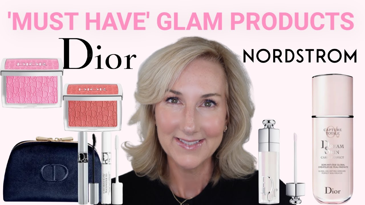 GRWM | MUST HAVE GLAM PRODUCTS | FULL FACE OF DIOR X NORDSTROM!