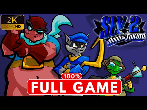 Sly 2: Band of Thieves - Gameplay Walkthrough - 100% FULL GAME - (No Commentary)