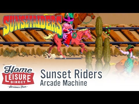 Sunset Riders Arcade Machine (Konami 1991)