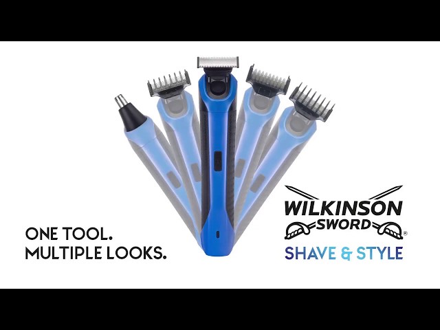 Wilkinson Sword Shave & Style Cortapelos Inalámbrico USB video