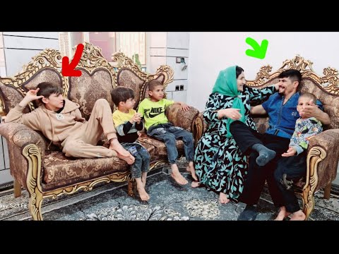 🎉 From stress to excitement! Special surprise for Karamat to change the decoration of the house