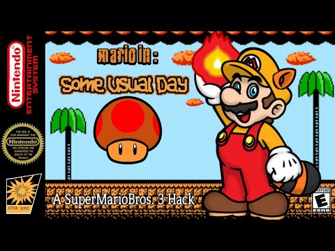 Mario in: Some Usual Day - Hack of Super Mario Bros. 3 [NES]
