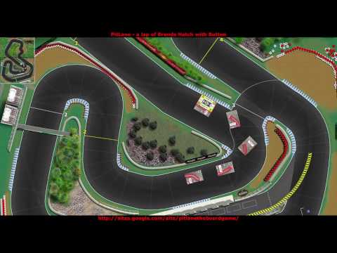 A lap of Brands Hatch with Button