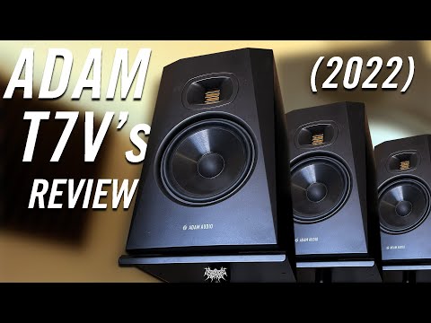 ADAM AUDIO T7V REVIEW in 2022! (HS8 Sound Comparison)