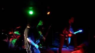 the banner - zombie onslaught @ running riot fest 2008