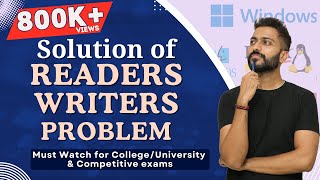 L-3.12: Solution of Readers-writers  Problem using Binary semaphore