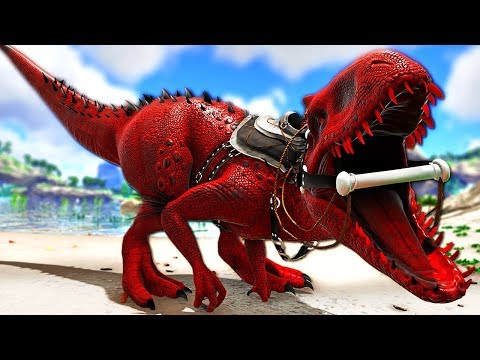 Taming an ENORMOUS INDOMINUS REX! | ARK ULTRA Modded #39