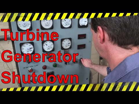 Authorized Personnel Only - Hydroelectric Plant Shutdown
