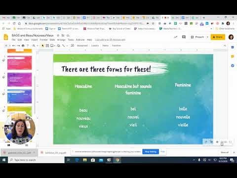 BAGS and beau/nouveau/vieux