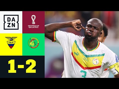 WM-Krimi! Koulibaly schießt Senegal in´s Achtelfinale: Ecuador - Senegal 1:2 | WM 2022 | DAZN