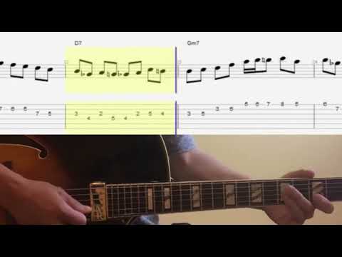 Alone Together - Jazz Soloing Exercise - Wes Montgomery, George Benson, Pat Martino