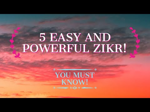 ALLAH LOVES THIS! ❤️EASY DHIKR to Get HUGE REWARDS This RAMADAN! -(5 zikr every Muslim should do)