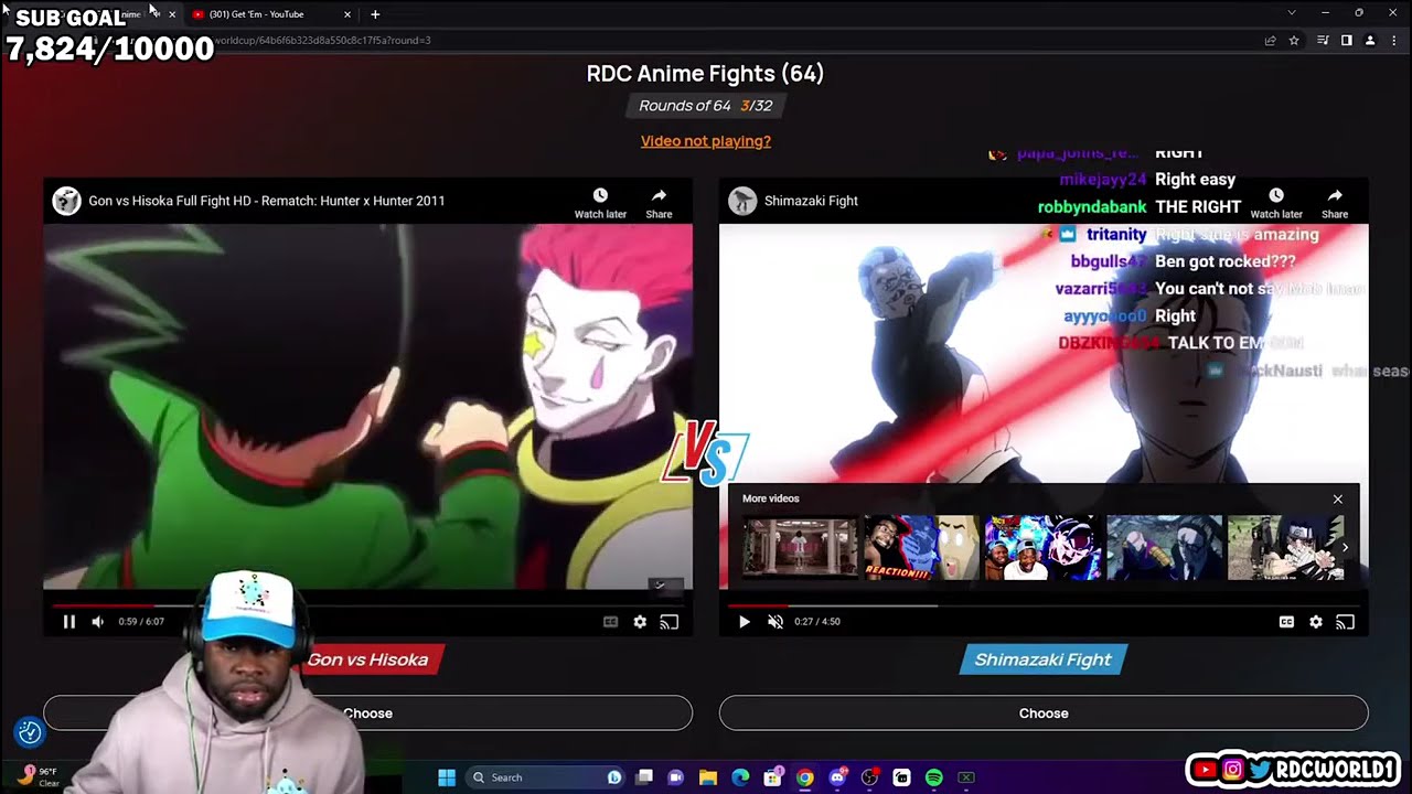 RDC Picks Their Their Best Anime Fight