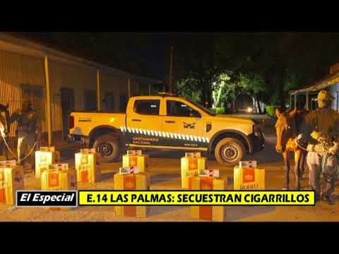 CONTRABANDO DE CIGARRILLOS EN LAS PALMAS CHACO.