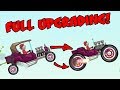 Hill Climb Racing - HOT ROD Full Upgrading! Unlimited Coins, Unlimited Fuel, Unlimited Gems