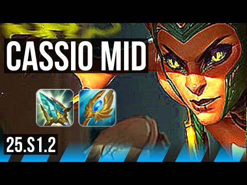 CASSIOPEIA vs GALIO (MID) | 6/1/1, Dominating | KR Master | 25.S1.2