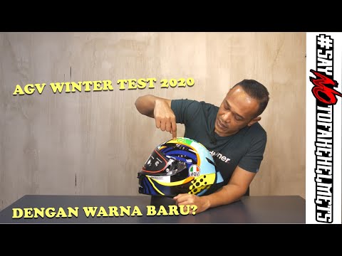 Review AGV Pista GPRR Valentino Rossi Winter Test 2020