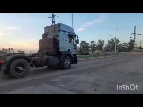 CAMIONES EN CRUCE DE RP158 Y RN19 , SAN FRANCISCO , CORDOBA , ARGENTINA , VIDEO 177 . SUSCRIBITE !!