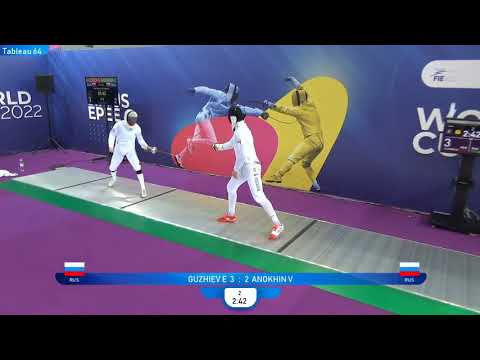 Sirius Epee 2022, ME Ind T64 Guzhiev RUS - Anokhin RUS