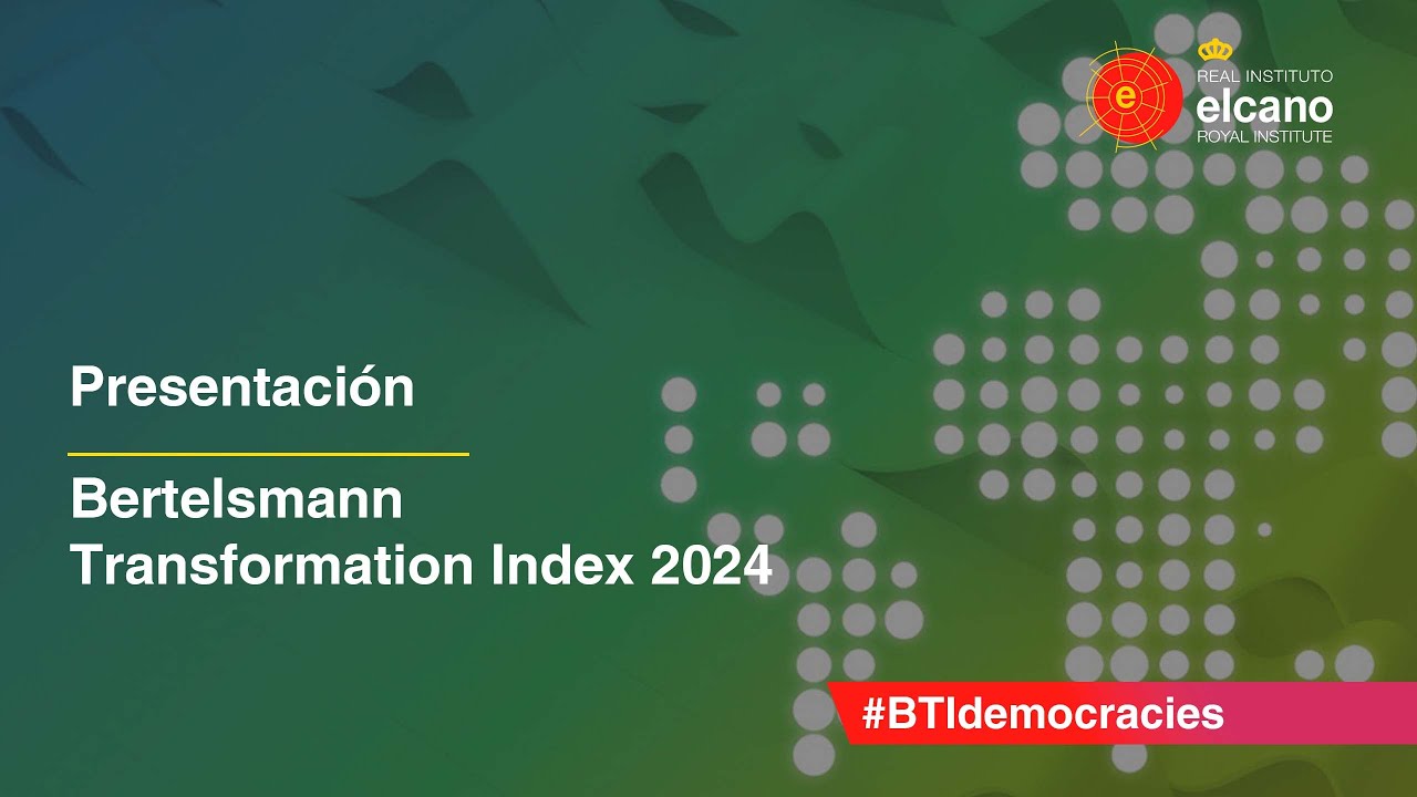 Presentación del Bertelsmann Transformation Index 2024