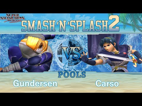 SNS2 - Gundersen (Sheik) vs Carso (Marth) - Melee Pools