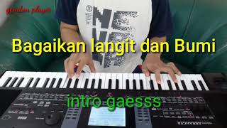 Download lagu Bagaikan langit dan bumi Karaoke dengan lirik /// DANGDUT KORG MICROARRANGER PA50 mp3