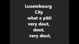 Laksembörg City - Serge Tonnar [LYRICS]
