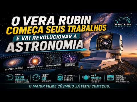 O VERA RUBIN COMEÇA SEUS TRABALHOS E IRÁ REVOLUCIONAR A ASTRONOMIA!!!