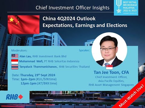Outlook Pasar China: Harapan, Pendapatan dan Pemilu | RHB Smart Talk Special - 19 September 2024