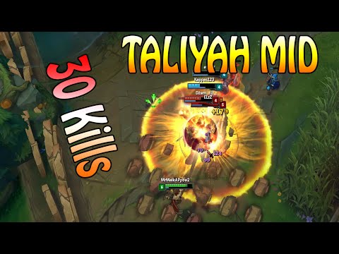 30 KILLS TALIYAH MID - Full Gameplay [HD] [German]
